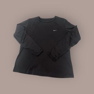 Nike Men's Black Long Sleeve Shirt